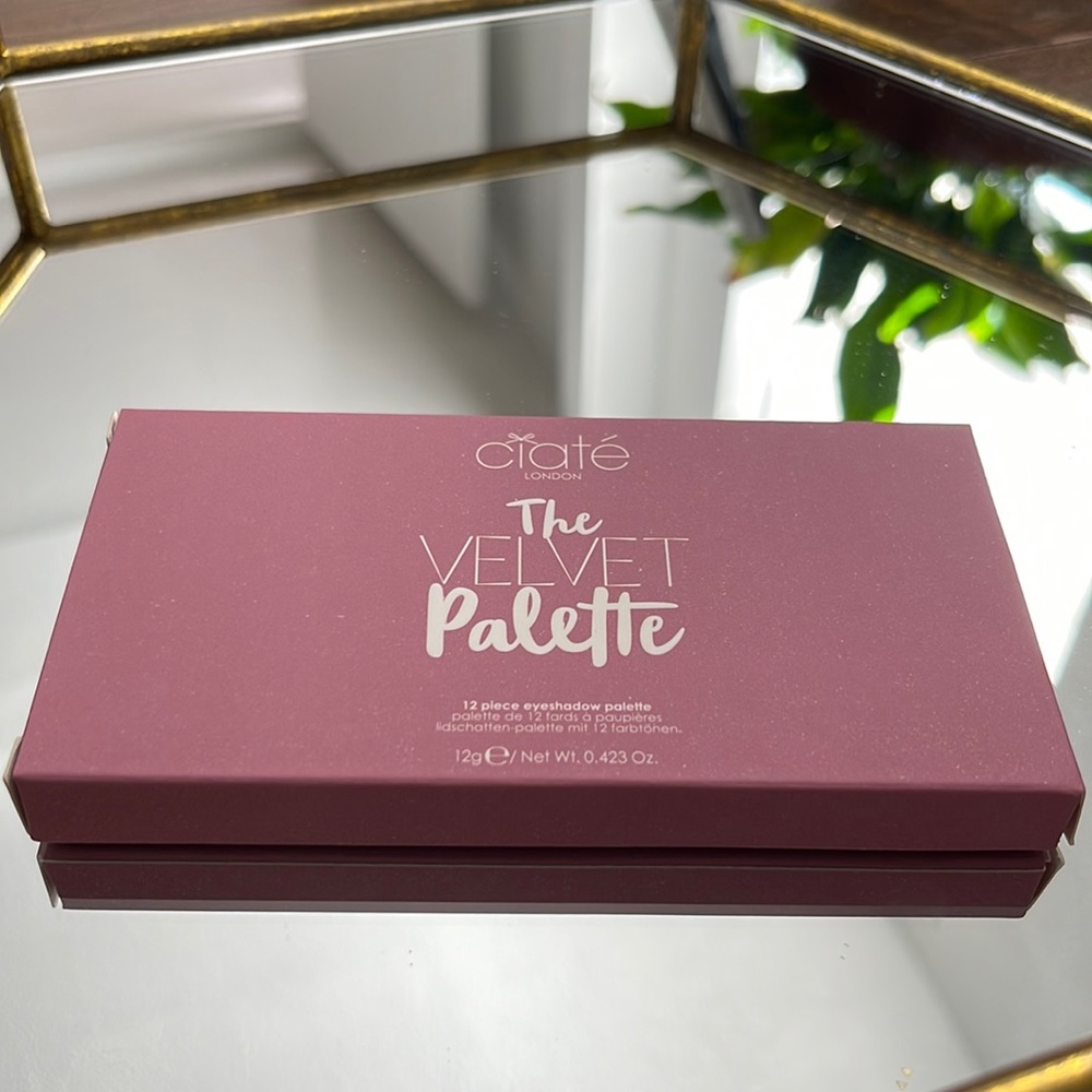 Brand New Ciate London Velvet Palette